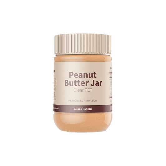 Fresh peanut butter jar