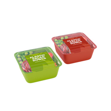 Organic Square salad bowl