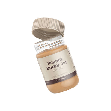 Fresh peanut butter jar