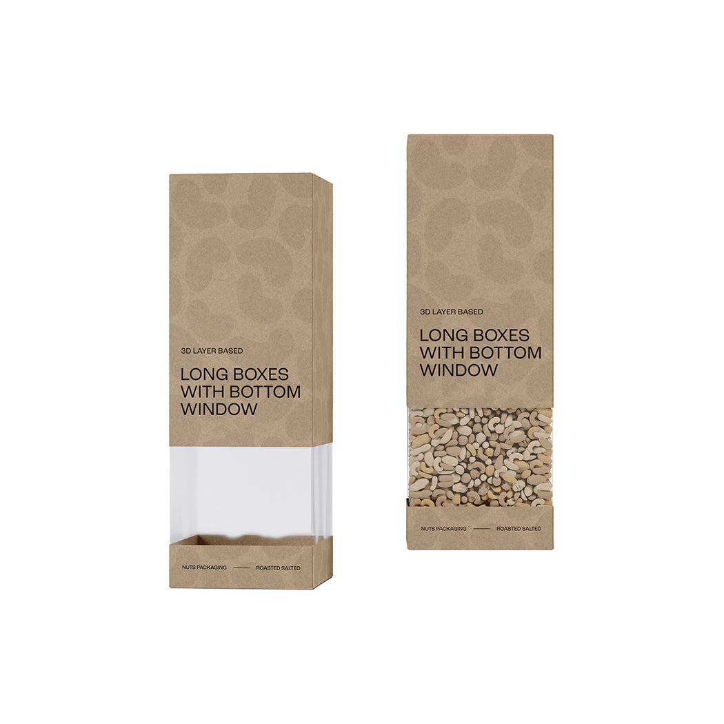 Mix nuts box paper bag packaging