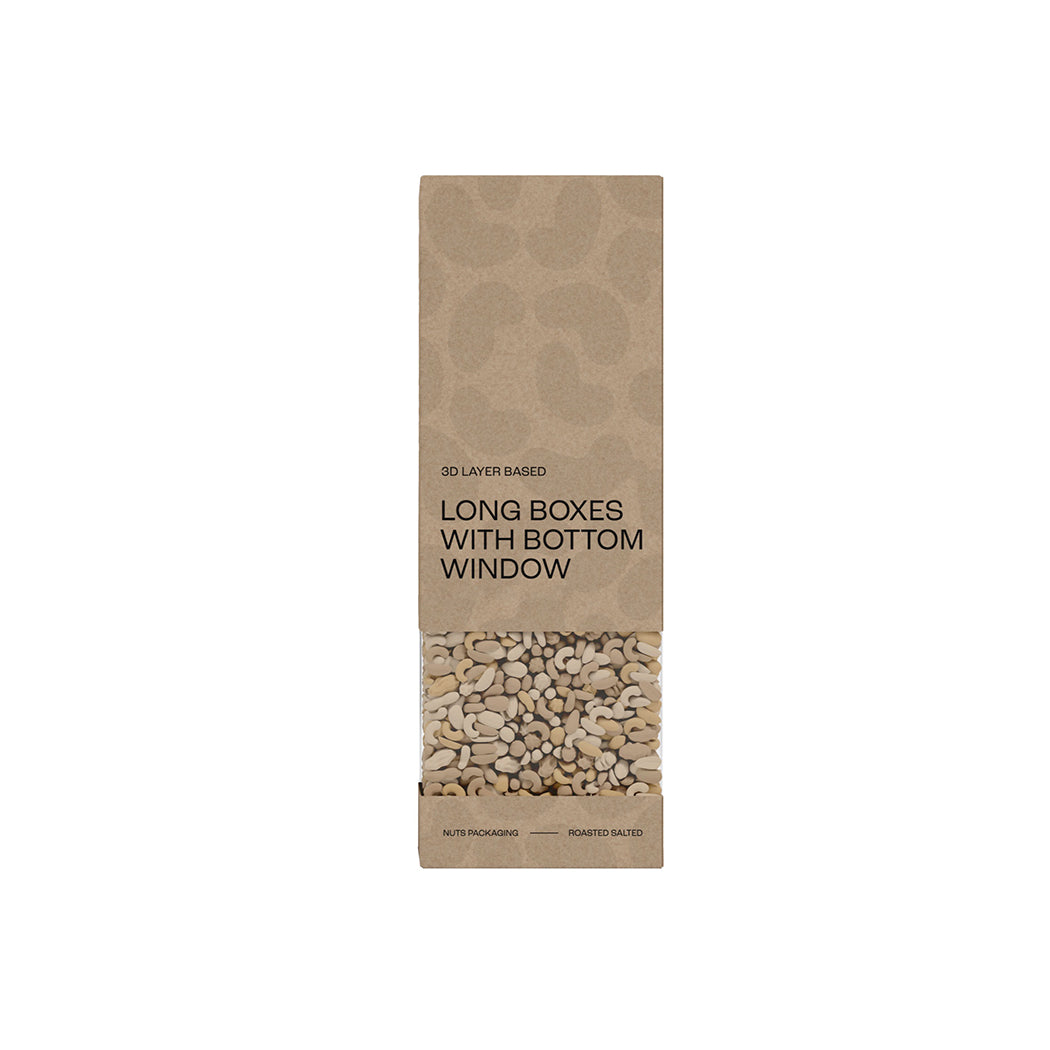 Mix nuts box paper bag packaging