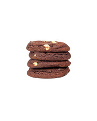 Double Chocolate Chunk Cookies