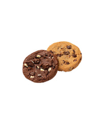 Double Chocolate Chunk Cookies
