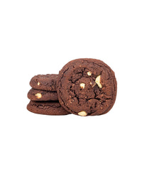 Double Chocolate Chunk Cookies